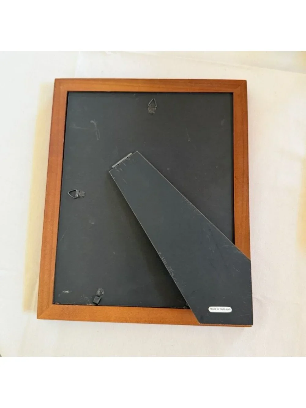 Vintage Light Wood Picture Frame Holds 8x10 Photo Art Farmhouse Cottage Decor